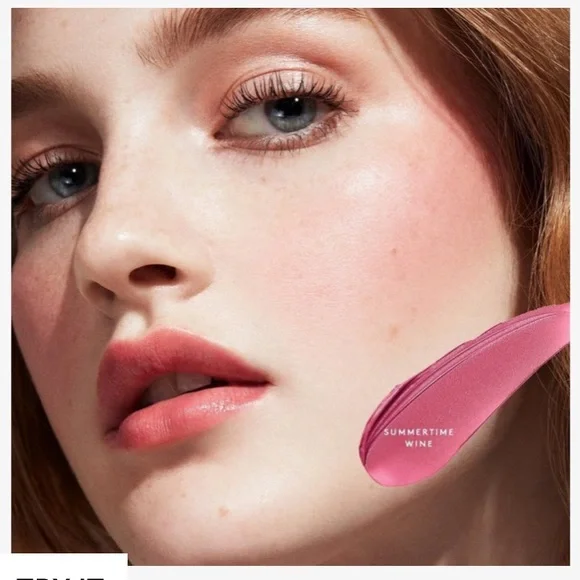 NEW Fenty Beauty Cheeks Out Cream Blush in shade Summertime Wine - Picture 3 of 5